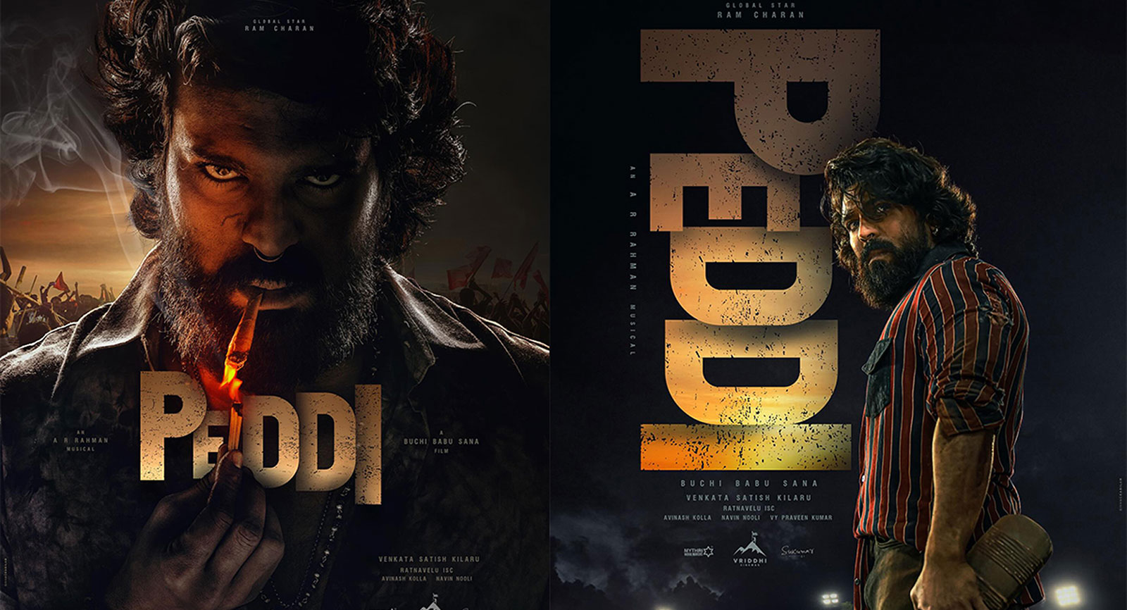 Ram Charan Tejas’s Upcoming Moview Peddi:First Look Poster Release